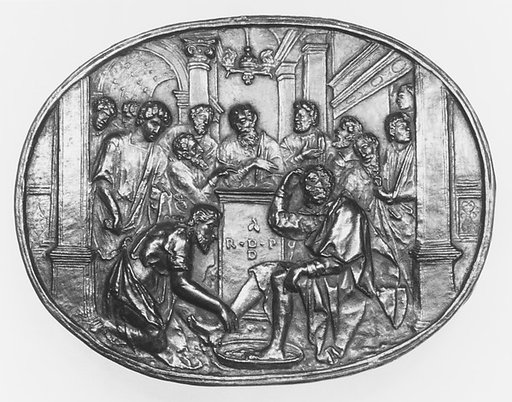 Christ washing the feet of his disciples