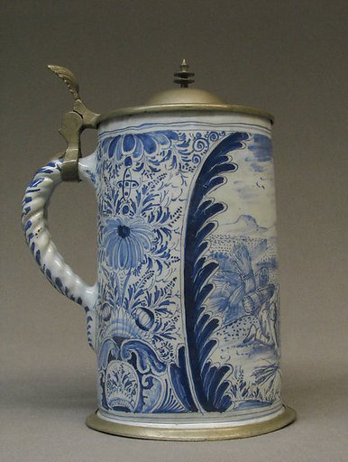 Cylindrical tankard