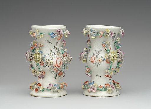 Pair of mantelpiece vases