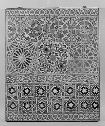Panel of tiles