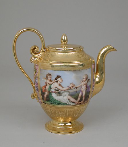 Teapot (théière Asselin), part of Breakfast Service (déjeuner)