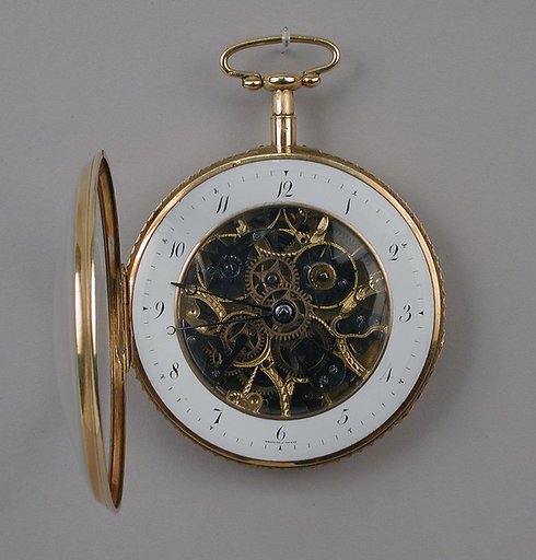 Skeleton watch