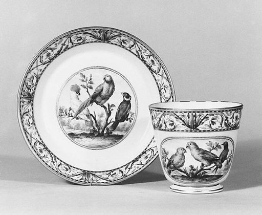 Saucer (part of a service)
