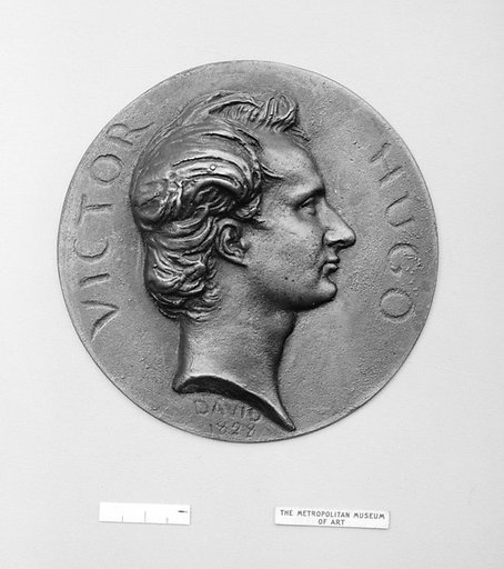 Youthful portrait of Victor Hugo (1802–1885), French poet and novelist