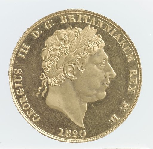 George III double sovereign