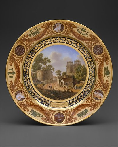 Plate from the "Service Des Départements"