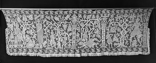 Valance of an altar frontal