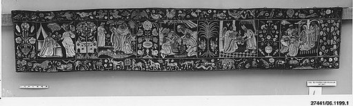 Border with scenes from the Life of Christ