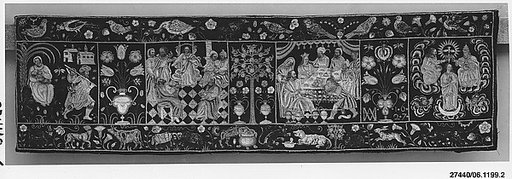 Border with scenes from the Life of Christ