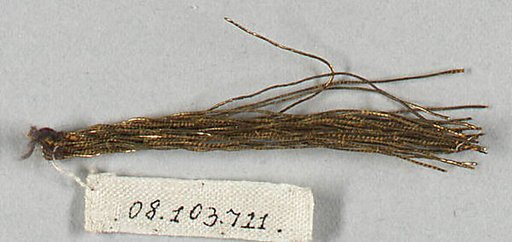 Tinsel and metal thread