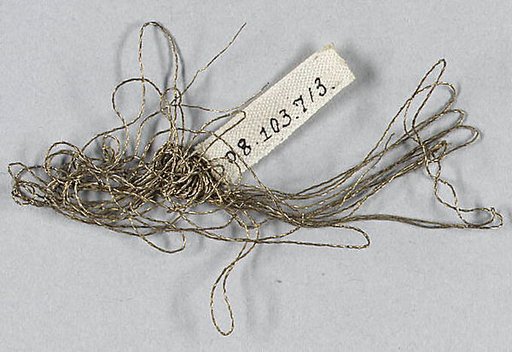 Tinsel and metal thread