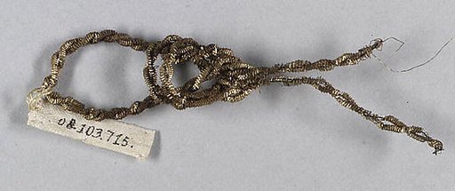 Tinsel and metal thread