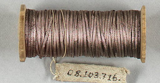 Tinsel and metal thread