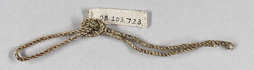 Tinsel and metal thread