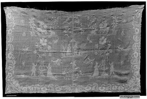 End of a curtain