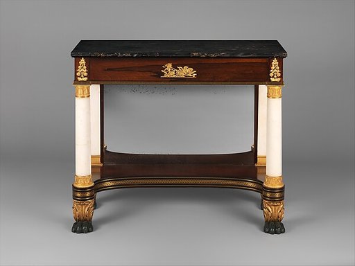 Pier Table in the Neo-Classical Taste