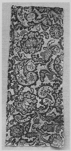 Fragment of printed linen