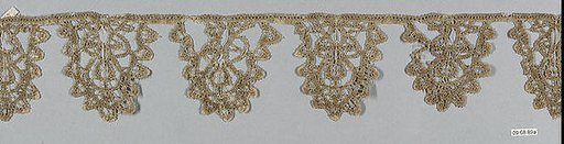 Edging of bobbin lace