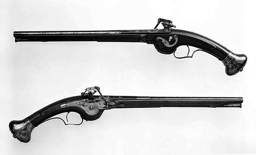 Pair of Wheellock Pistols