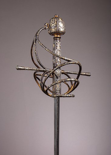 Rapier with Scabbard