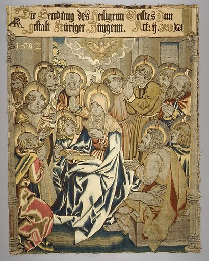 Pentecost from a set of The Passion