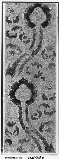 Panel of velvet