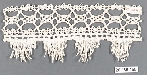 Edging with fringe