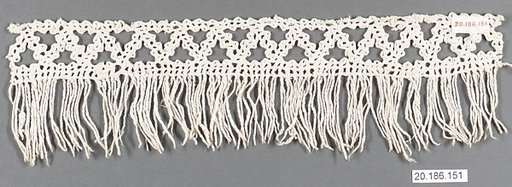 Edging with fringe