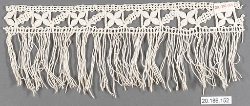 Edging with fringe
