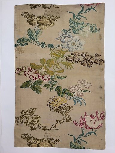 Piece of dress silk
