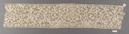 Hebrew ritual lace (one of four)