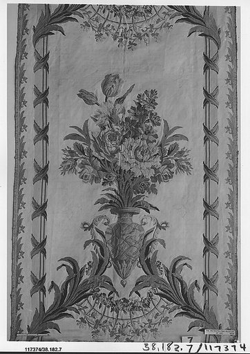 Length of upholstery silk