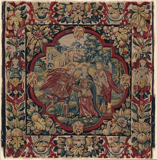 The Meeting of Isaac and Rebekah from the Story of Abraham