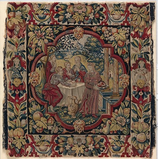 Abraham Entertaining the Angels from the Story of Abraham