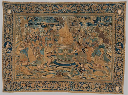 The Prophecy of Calchas from a set of The Story of Troy