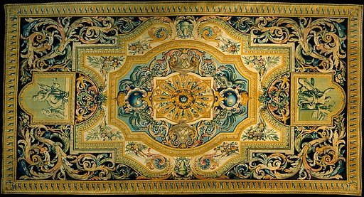 Grande Galerie carpet no. 11 (Music)