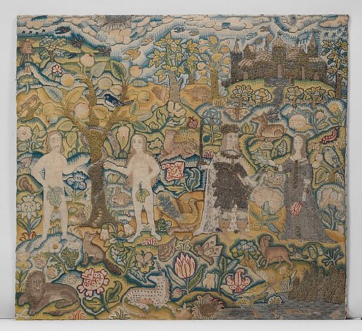 Adam and Eve with Charles I and Henrietta Maria