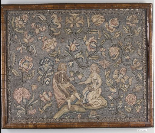 Embroidered picture
