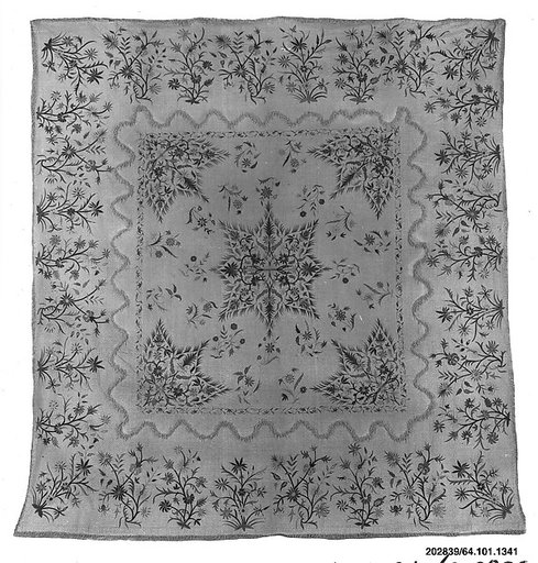Quilted bed cover