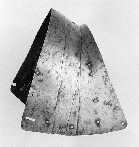 Parts of an Inner Thigh Defense (Hoguine) for a Boy's Armor