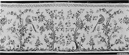 Part of a coverlet border