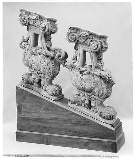 Pair of balusters from Palace of the Tuileries