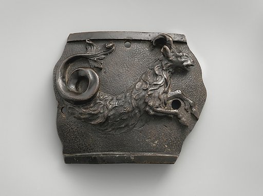 Capricorn (section of a zodiac frieze)