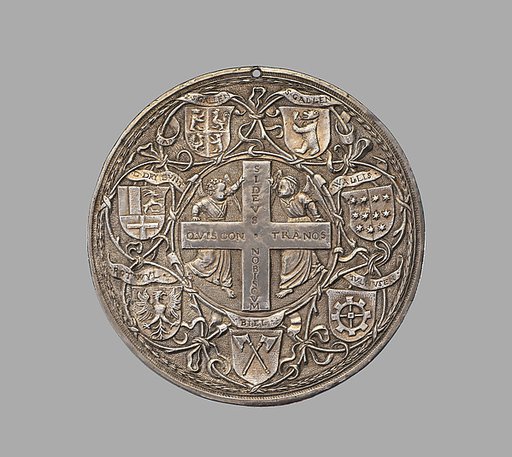 Medal Issued by the Swiss Cantons on the Birth of Princess Claude of France (1547–1575)