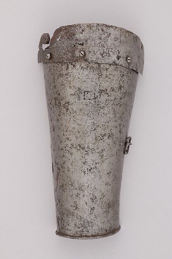 Part of a Left Forearm Defense (Vambrace)