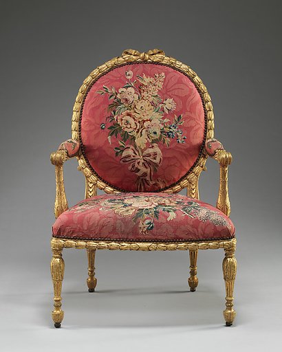 Armchair (one of a set of six)