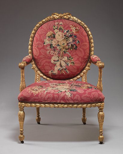Armchair (one of a set of six)