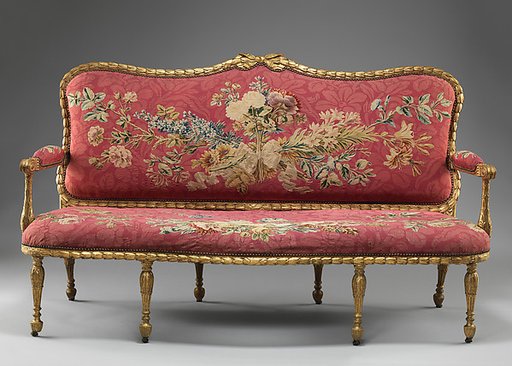 Settee (one of a pair)