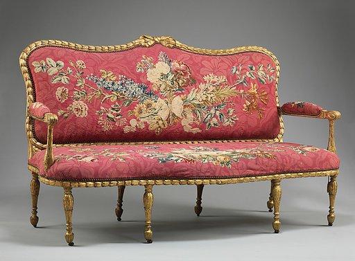 Settee (one of a pair)