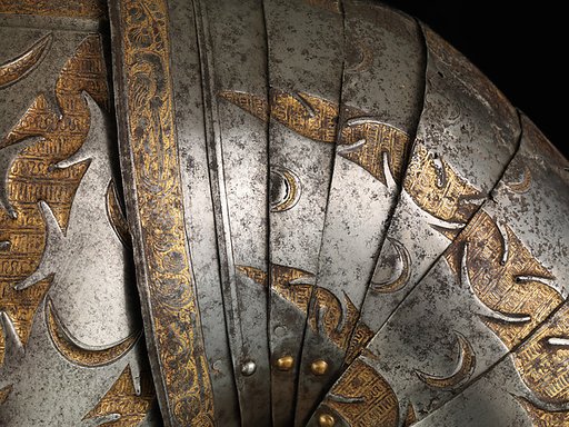 Top Lames of Vambraces (Arm Defenses) from a Costume Armor